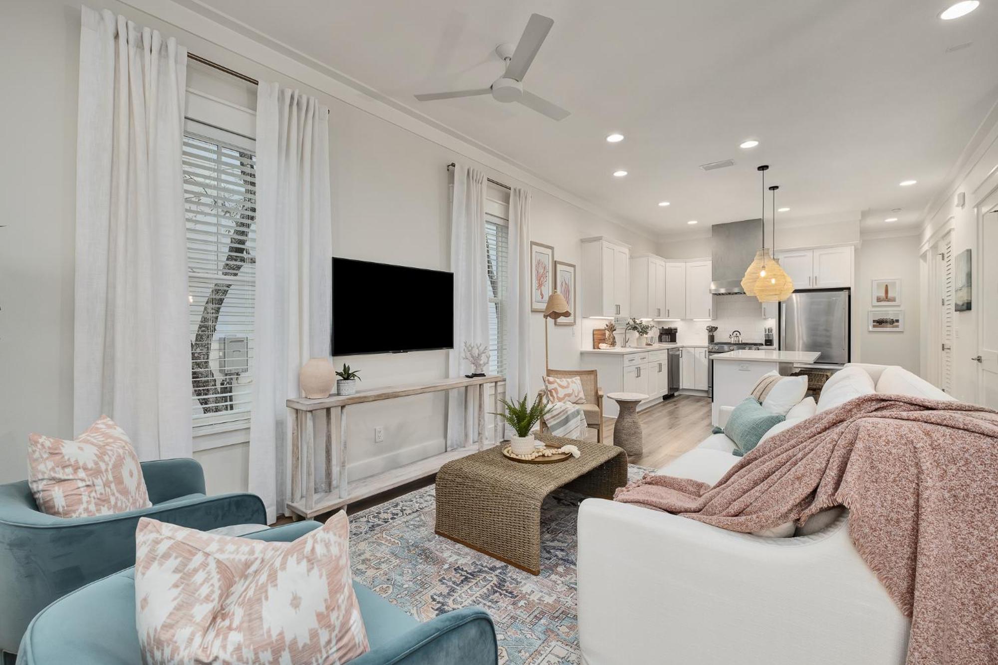 Shellabrate Good Times A Brand New Home For 2024 Only 3 Blocks To The Beach With Community Pool Санта Роса Бийч Екстериор снимка